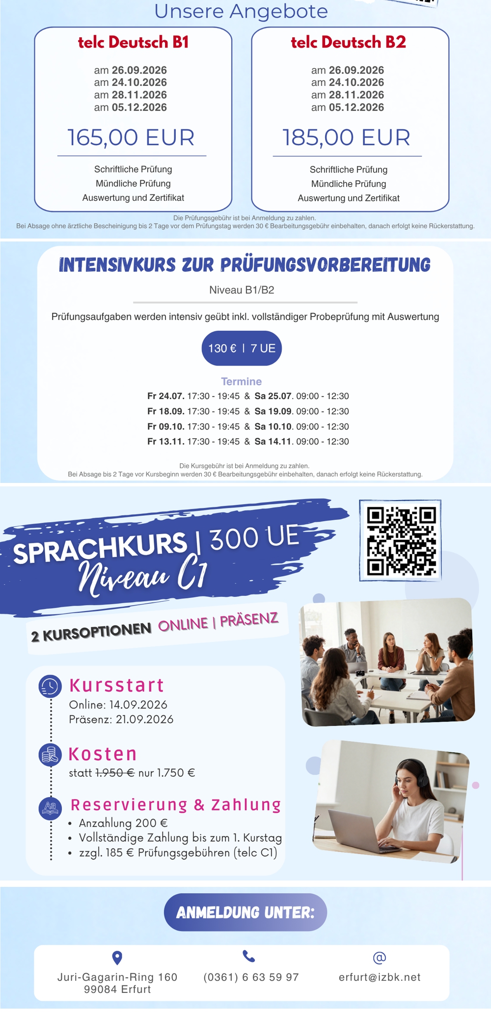 Unsere Angebote!